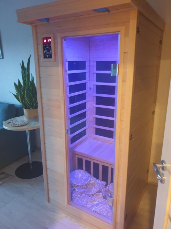 Garden Studio By The Lake With Air-Con And Infrasauna Druskininkai Dış mekan fotoğraf